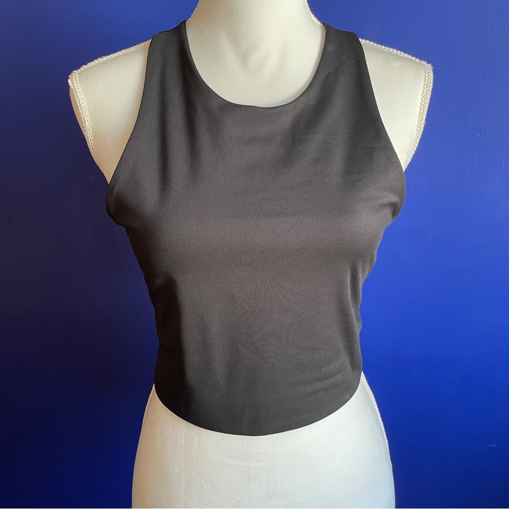 Girlfriend Dylan Tank Bra Black